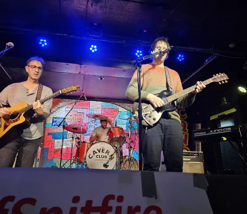 Playing live in Liverpool 2025