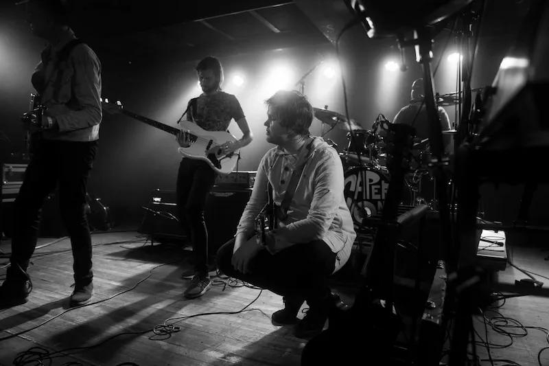 Playing live in Odense