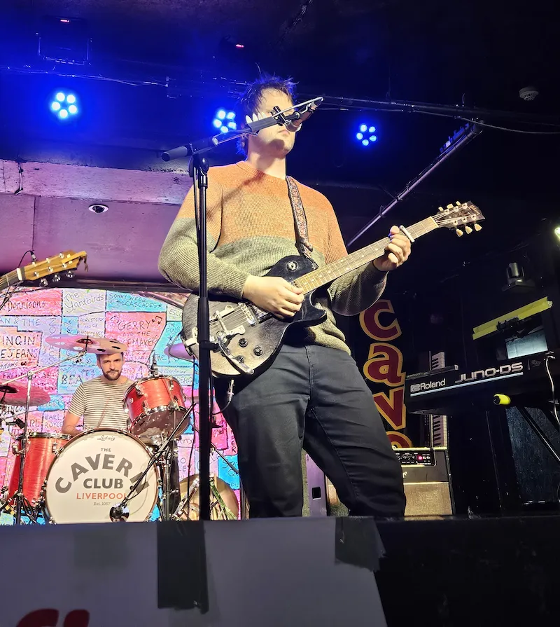 Playing live in Liverpool 2025
