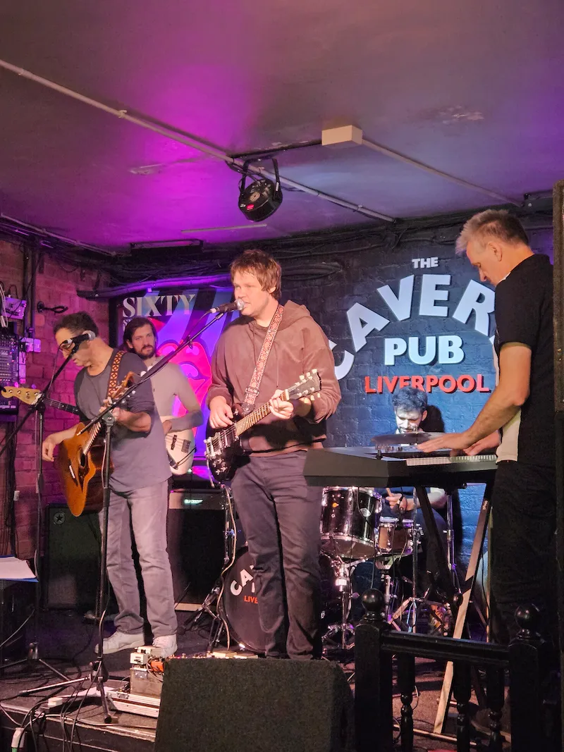 Playing live in Liverpool 2025