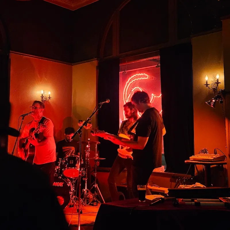 Playing live in San Diego