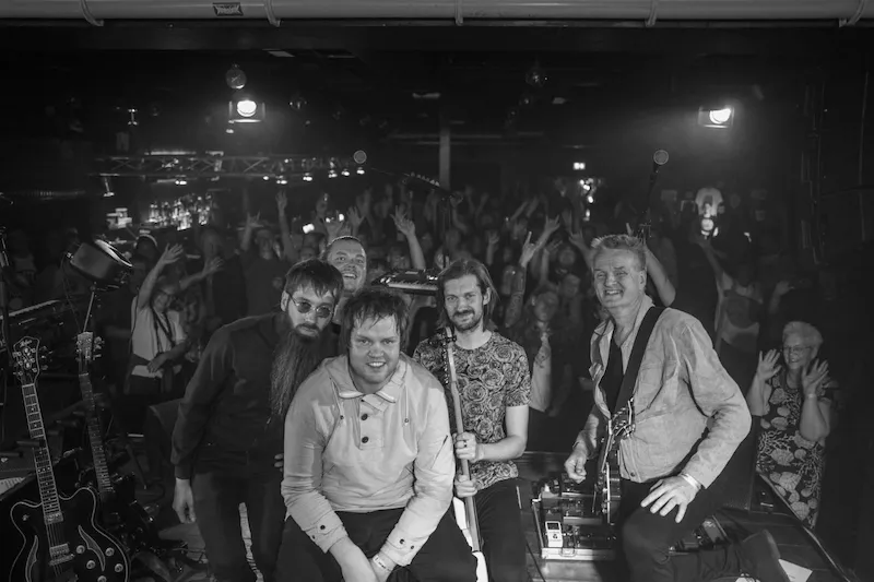 Playing live in Odense